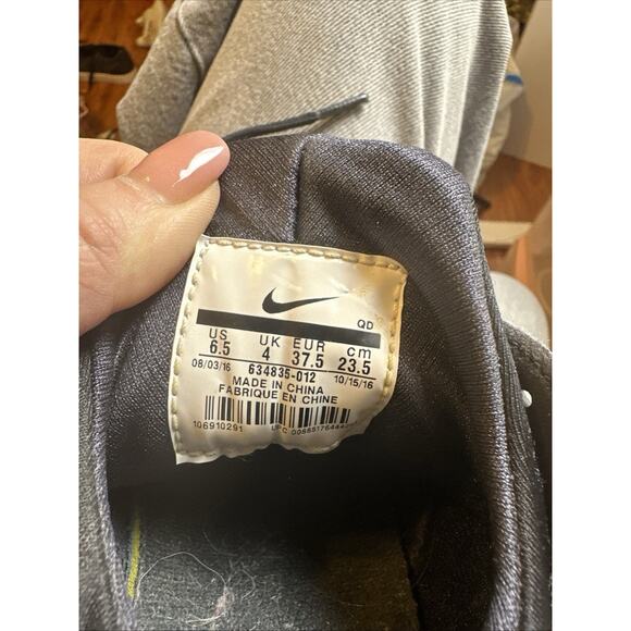 Nike Women's Air Huarache 634835-012 Black Running Shoes Sneakers Size 6.5 - Picture 9 of 16